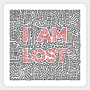 I AM LOST - In the Light Sticker